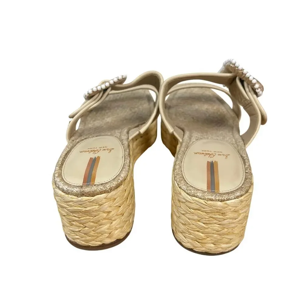 Sam Edelman Chase Espadrille Wedge Platform Sandal Buckle Size 9 - Picture 6 of 9